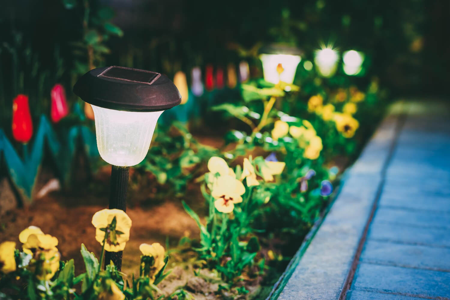 Garden Lighting Service in NYC