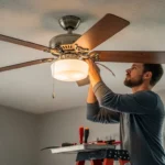 Install a Ceiling Fan in NYC
